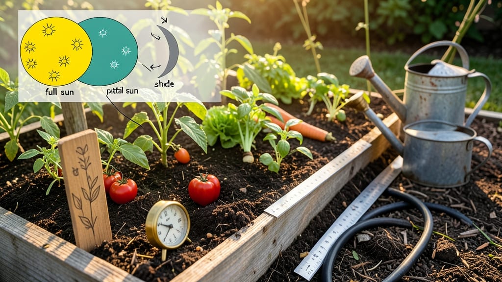 How Much Sun Does a Vegetable Garden Need: Plant-Specific Hours for Peak Growth