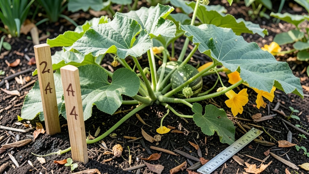 Squash Spacing in Garden: Vertical Trellis Tricks for Compact Growth