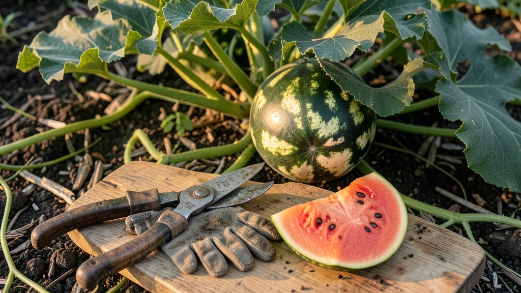 How to Know When to Pick Watermelon From Garden: Thump Test & 3 Visual Ripeness Signs