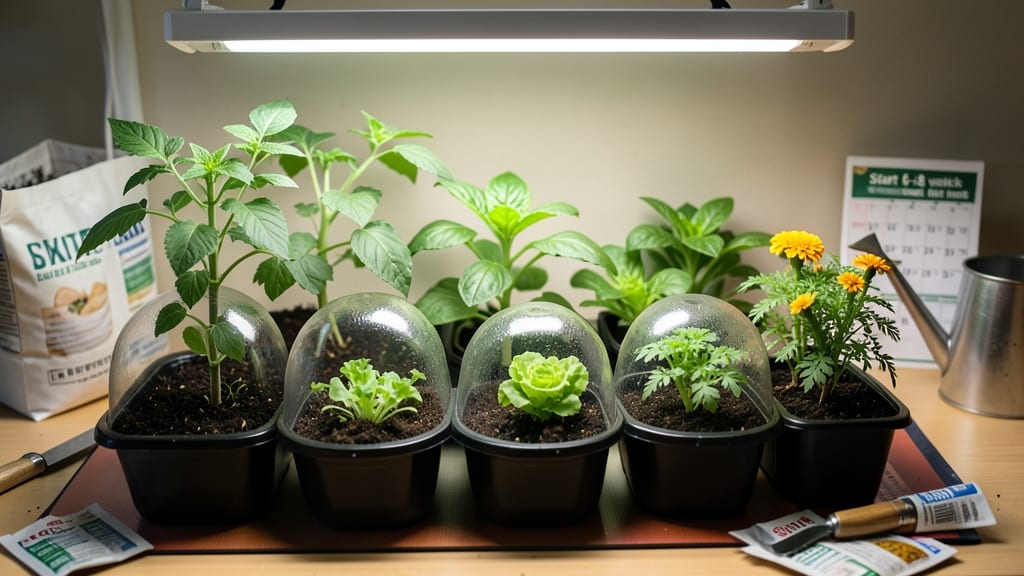 When to Start Garden Seeds Indoors: Plant-by-Plant Countdown to Frost-Free Success