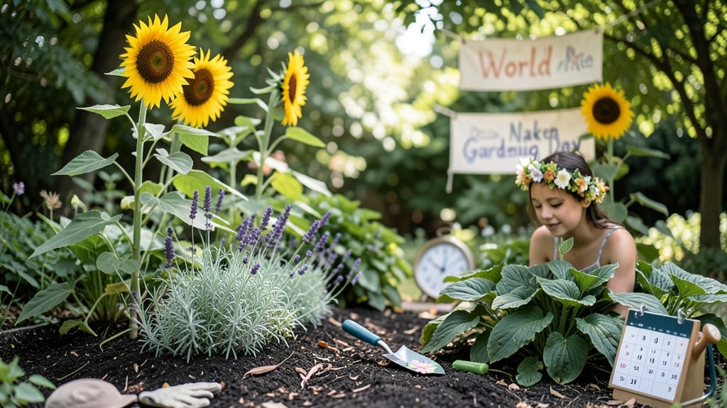 When Is World Naked Gardening Day: The Exact Date and Fun History