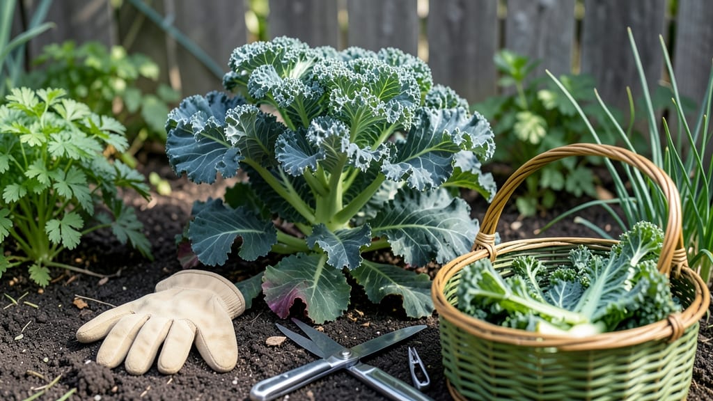 How to Pick Kale From Garden: Harvesting Guide for Tender Leaves and Strong Stems