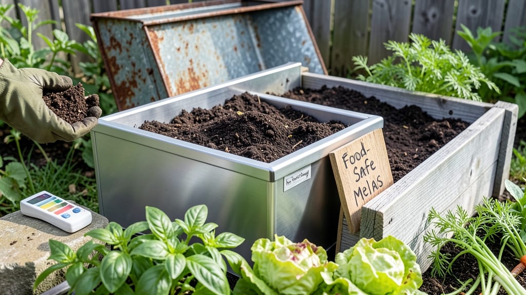 Are Metal Raised Garden Beds Safe: Soil Toxicity Risks and Plant Health Insights