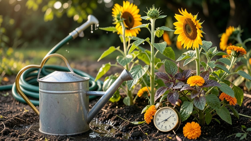 Best Time to Water Garden Plants: Early Morning Mist Spray for Root Health