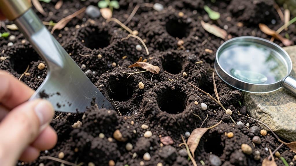 Small Holes in Garden Soil: What They Mean and How to Fix Them