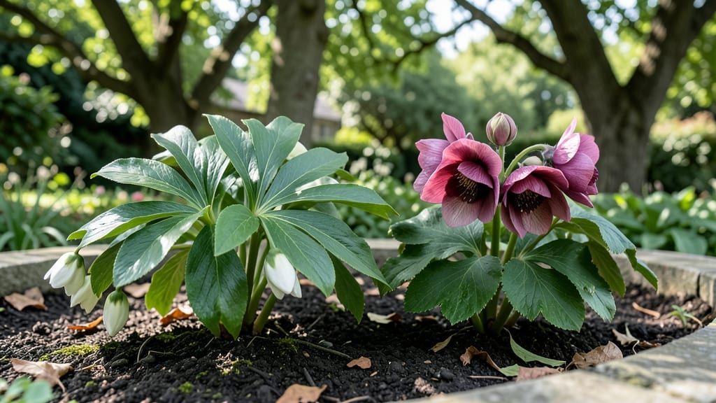 Hellebores in Garden: Shade-Loving Perennials and Their Unique Growing Secrets