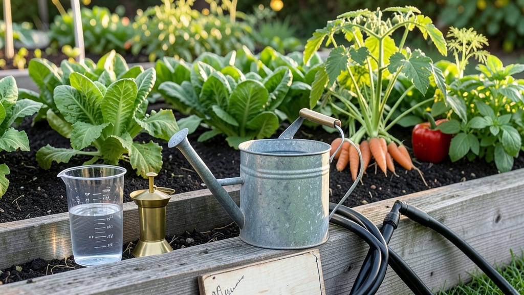 How Much Water Does a Vegetable Garden Need: Science-Backed Weekly Rates by Plant Type