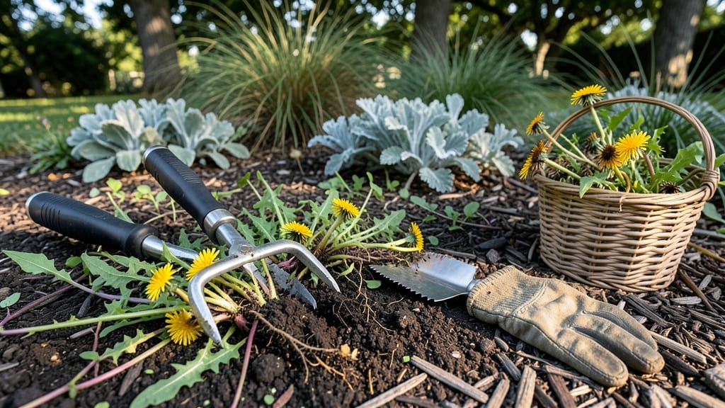 Garden Weed Pulling Tool: Ergonomic Design for Back-Saving Efficiency