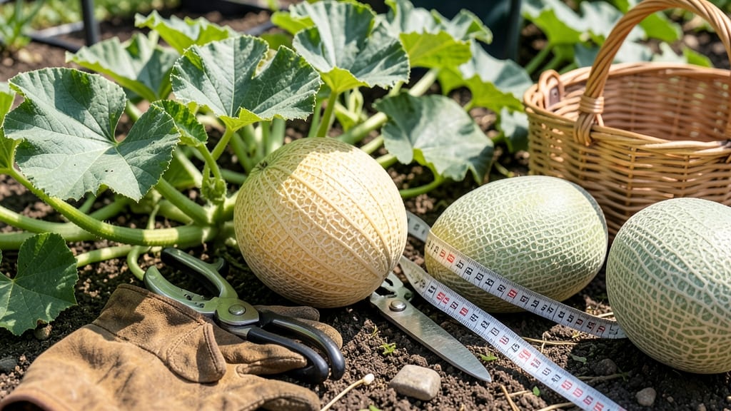When to Harvest Cantaloupe from Garden: 3 Non-Negotiable Ripeness Tests