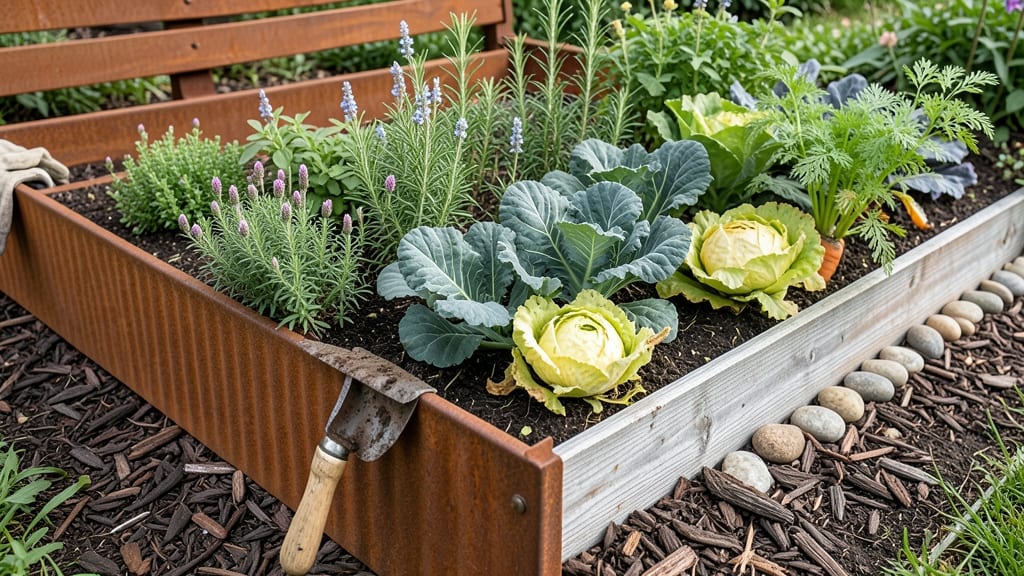 Corten Steel Raised Garden Beds: Rust Resistance and Plant Growth Benefits Explained
