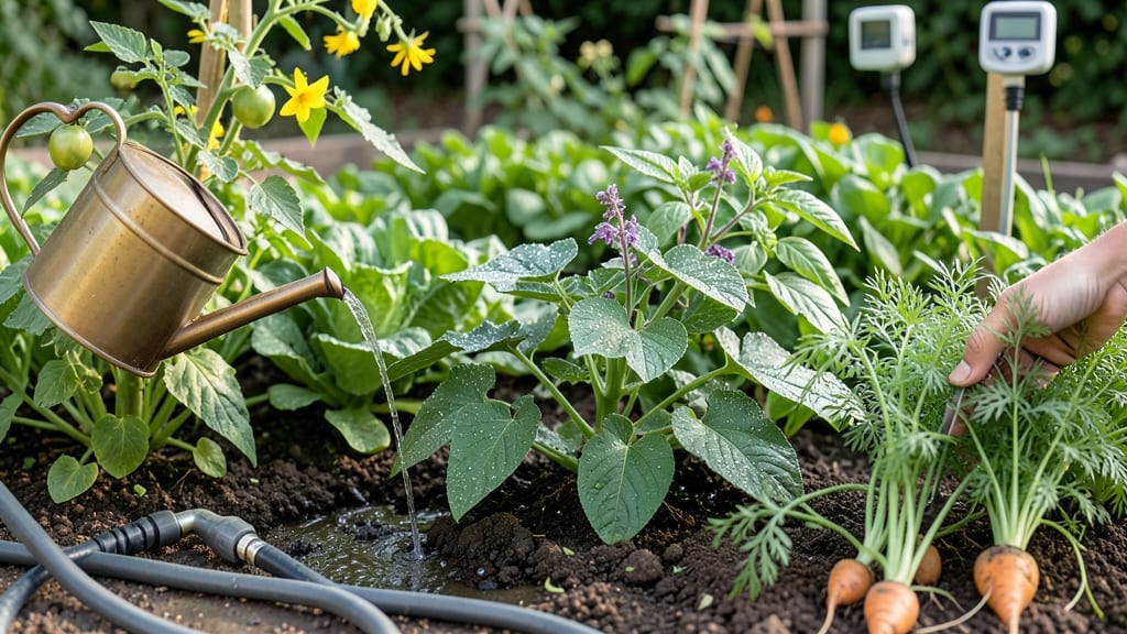 How Long to Water a Vegetable Garden: Soil-Moisture Test Method for Perfect Growth