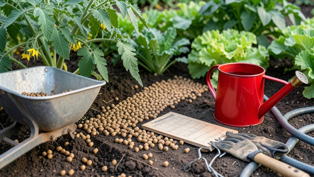 When to Apply Fertilizer to Vegetable Garden: Split Feeding by Growth Stage for Maximum Yield