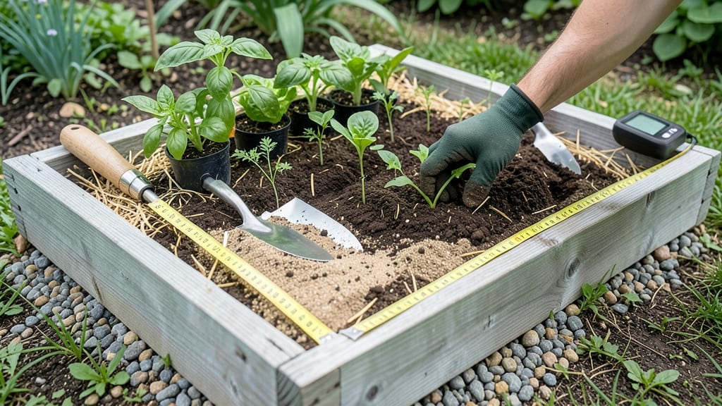Raised Garden Bed Soil Depth: Minimum 6-12 Inches for Root Space and Drainage