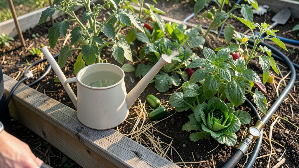 Best Time of Day to Water Vegetable Garden: Cool Morning Boosts Growth Without Waste