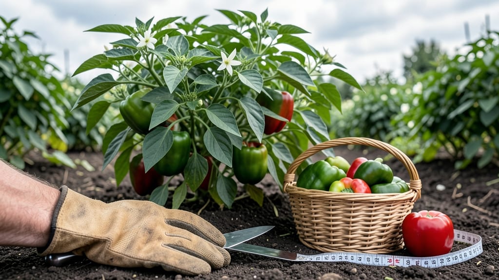 When to Pick Bell Peppers From Garden: 3 Pressure Tests for Crisp, Sweet Perfection