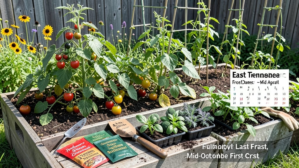 When to Plant Garden in East Tennessee: Frost-Free Deadlines by Zone 7a/7b Crops