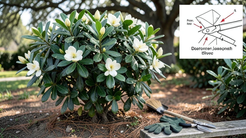 When to Cut Back Gardenia Bushes: Late Winter Dormancy Triggers for More Blooms