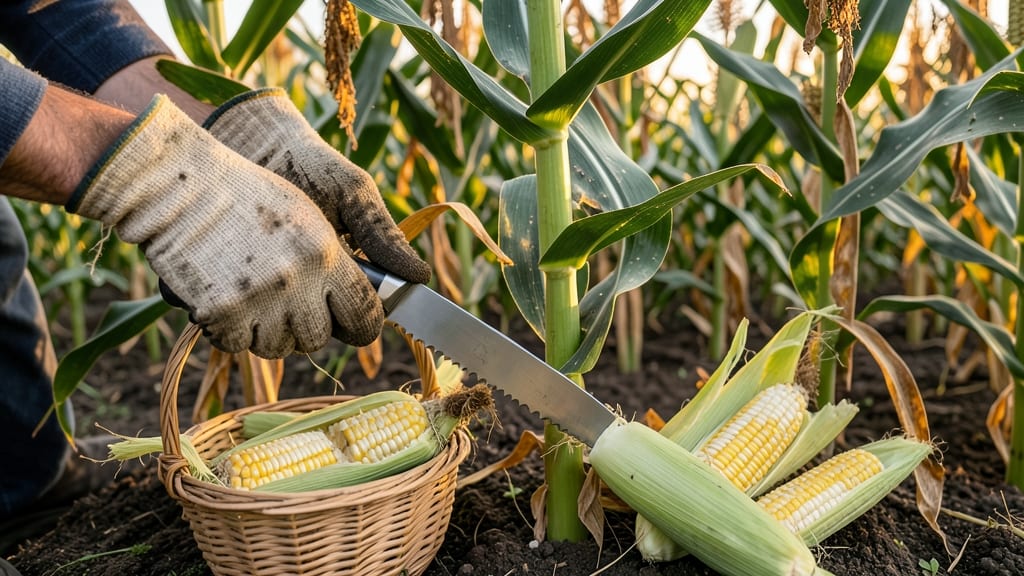 When to Pick Corn From Garden: Milk to Butter Stages—3 Simple Tests