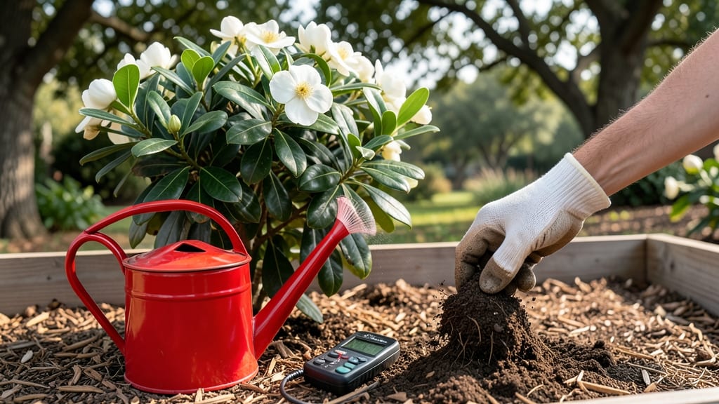 How Much Water Does a Gardenia Plant Need: Soil Moisture Secrets for Fragrant Blooms