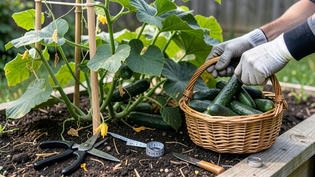 When to Harvest Cucumbers From Garden: 3 Size Tricks for Crunchy, Seedless Picks