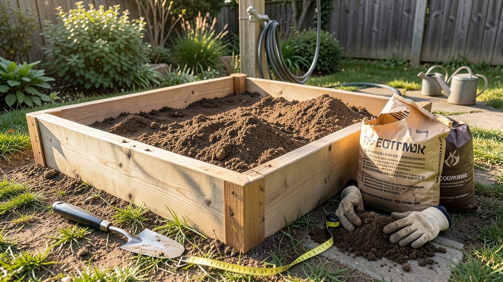 How Much Soil to Fill a Raised Garden Bed: Depth Guide by Plant Type for Perfect Roots