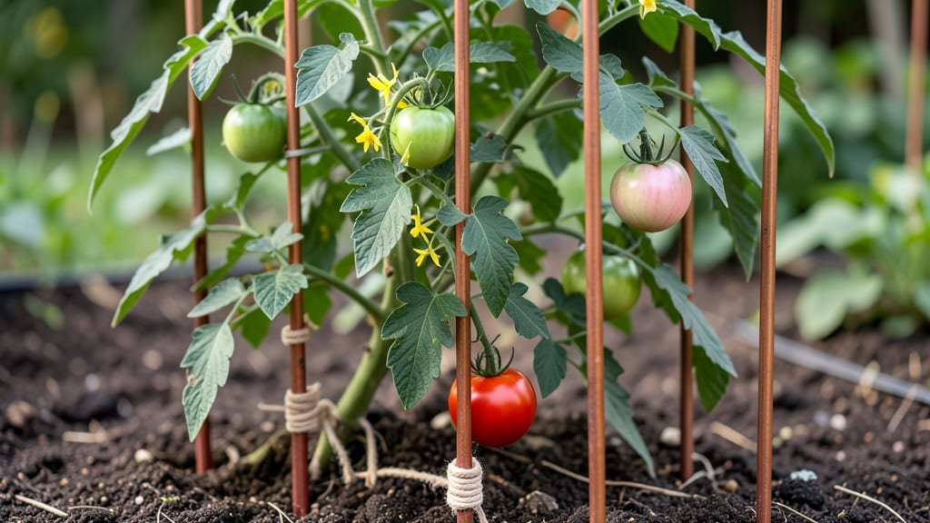 Copper Garden Stakes Benefits: Longevity, Rust Resistance, and Plant Support Explained